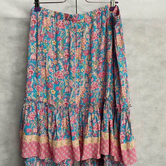 Plenty by Tracy Reese Meadow Tiered Midi Skirt - Picture 13 of 15